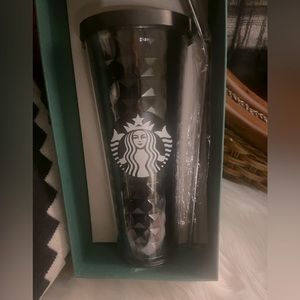 Starbucks Tumbler w Lid & Straw
